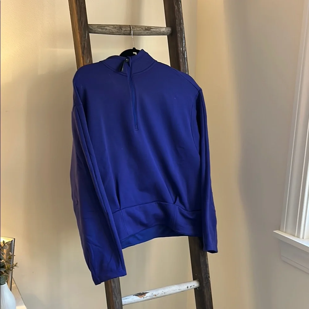 Athleta Blue Zip Up | L